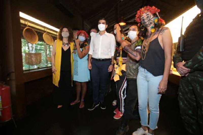 BelÃ©m 11 de janeiro de 2021, Governo do estado entrega Memorial dos Povos OriginÃ¡rios da AmazÃ´nia VerÃ´nica Tembe. <div class='credito_fotos'>Foto: Alex Ribeiro / Ag. Pará   |   <a href='/midias/2022/originais/14989_79ebcd30-6e87-3fab-ab30-52763ec34e00.jpg' download><i class='fa-solid fa-download'></i> Download</a></div>