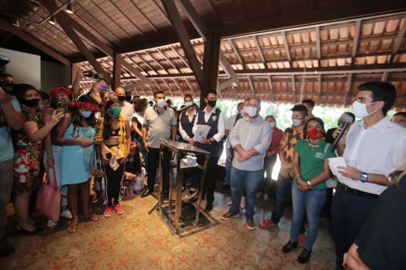 BelÃ©m 11 de janeiro de 2021, Governo do estado entrega Memorial dos Povos OriginÃ¡rios da AmazÃ´nia VerÃ´nica Tembe. <div class='credito_fotos'>Foto: Alex Ribeiro / Ag. Pará   |   <a href='/midias/2022/originais/14989_b01c3189-0a74-86a4-aa19-b76766589764.jpg' download><i class='fa-solid fa-download'></i> Download</a></div>
