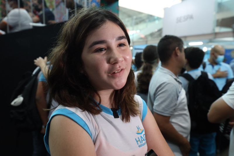 Sofia Melo, estudante <div class='credito_fotos'>Foto: David Alves / Ag.Pará | <a href='/midias/2022/originais/15052_42020f3b-5ebe-2e93-54f1-a971220b9311.jpg' download><i class='fa-solid fa-download'></i> Download</a></div>