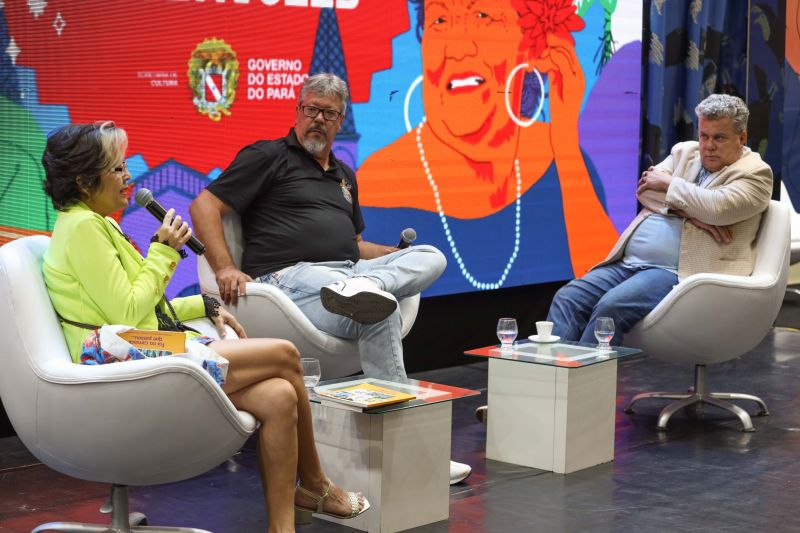 ESPAÇO MULTI VOZES - FEIRA DO LIVRO - BATE PAPO COM MILTON CUNHA E CLAUDIA PALHETA - FOTOS MARCELO SEABRA/AGPARA <div class='credito_fotos'>Foto: Marcelo Seabra / Ag. Pará | <a href='/midias/2022/originais/15060_c905ff9a-f47f-c4e5-ebf0-e9643bc0bc3f.jpg' download><i class='fa-solid fa-download'></i> Download</a></div>