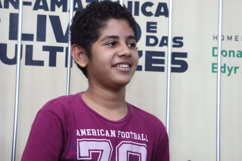 Augusto Ramalho, 13 anos <div class='credito_fotos'>Foto: David Alves / Ag.Pará   |   <a href='/midias/2022/originais/15071_bac20c72-81a5-ccd4-7113-f1b5d40948bf.jpg' download><i class='fa-solid fa-download'></i> Download</a></div>