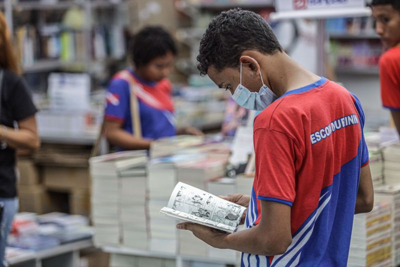 Vozes da Infância - LEIA A PALAVRA, ESCUTE A HISTÓRIA - Arena Multivozes Fotos Pedro Guerreiro/AGPARA <div class='credito_fotos'>Foto: Pedro Guerreiro / Ag. Pará | <a href='/midias/2022/originais/15076_0497f8b7-b6e0-0d5d-2ec9-c37739720ebf.jpg' download><i class='fa-solid fa-download'></i> Download</a></div>
