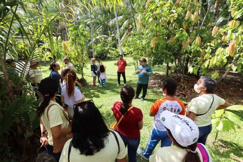 Crianças em Tratamento contra o Câncer visitam Fabrica de Chocolate no Combu - Fotos Bruno Cecim - Ag.Pará <div class='credito_fotos'>Foto: Bruno Cecim / Ag.Pará | <a href='/midias/2022/originais/15134_1452c6cb-44c9-c495-daf6-73a3aaac9ec8.jpg' download><i class='fa-solid fa-download'></i> Download</a></div>