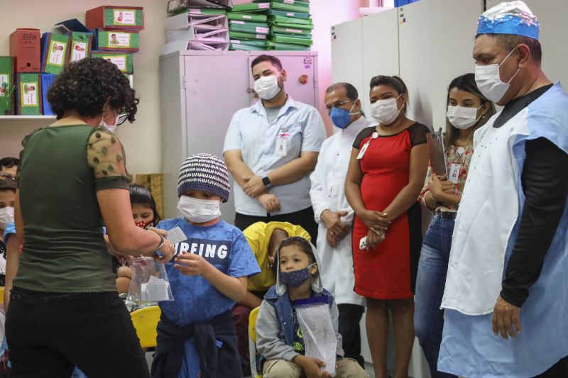 Hospital Oncológico Infantil OCTÁVIO LOBO - Dia das Crianças <div class='credito_fotos'>Foto: Pedro Guerreiro / Ag. Pará | <a href='/midias/2022/originais/15259_bcf49575-eb70-a41c-6dfb-29a6d8a284bb.jpg' download><i class='fa-solid fa-download'></i> Download</a></div>