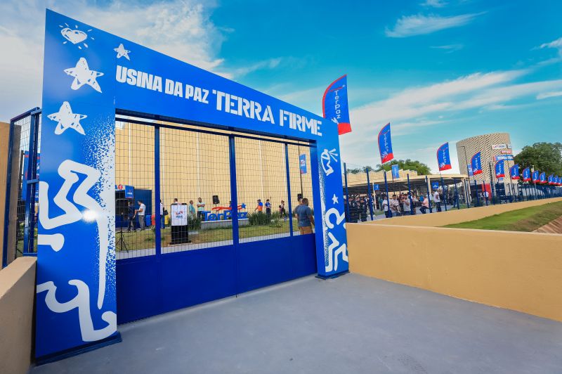 Foto: Alex Ribeiro / Ag. Pará Entrada da Usina da Paz da Terra Firme
