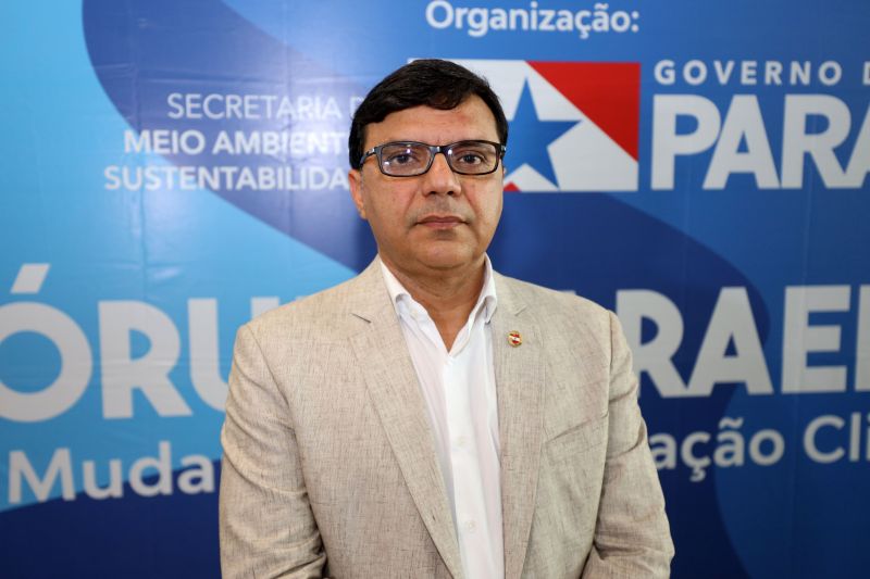 Secretário de meio ambiente do Pará, Mauro O’de Almeida