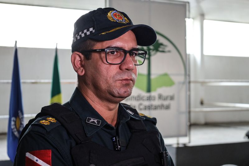 Ten Cel Guimarães, comandante do 2o BPR <div class='credito_fotos'>Foto: Bruno Cecim / Ag.Pará | <a href='/midias/2022/originais/15549_872db492-ffcf-e318-ae1f-abe0a75e0b73.jpg' download><i class='fa-solid fa-download'></i> Download</a></div>