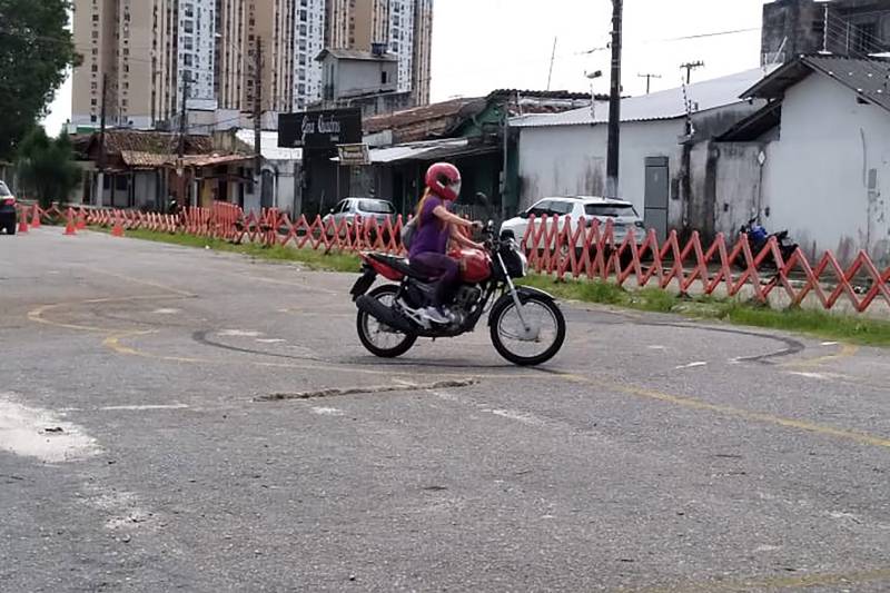 ttttttttttttttttttttcandidata realizou exame prático para adição de categoria