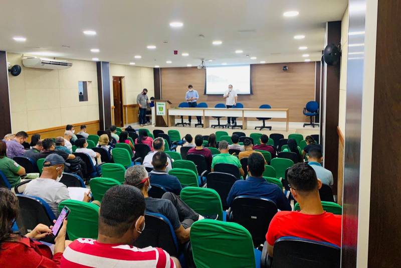 O evento reuniu representantes das secretarias municipais de Meio Ambiente e de Agricultura de municípios da Região do Tocantins 