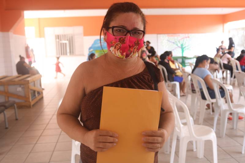 A cozinheira Roseane de Jesus agradeceu a agilidade no atendimento dos servidores.