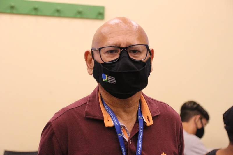 Zilomar Pereira, chefe do Núcleo de Atendimento ao Eleitor do TRE Pará.