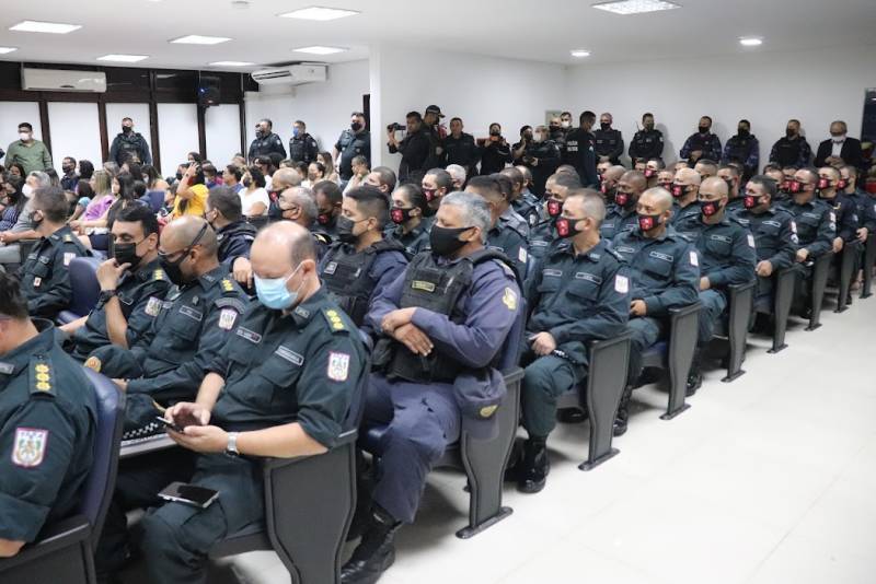 A aula inaugural do I Copam foi realizada no Quartel do Comando-Geral