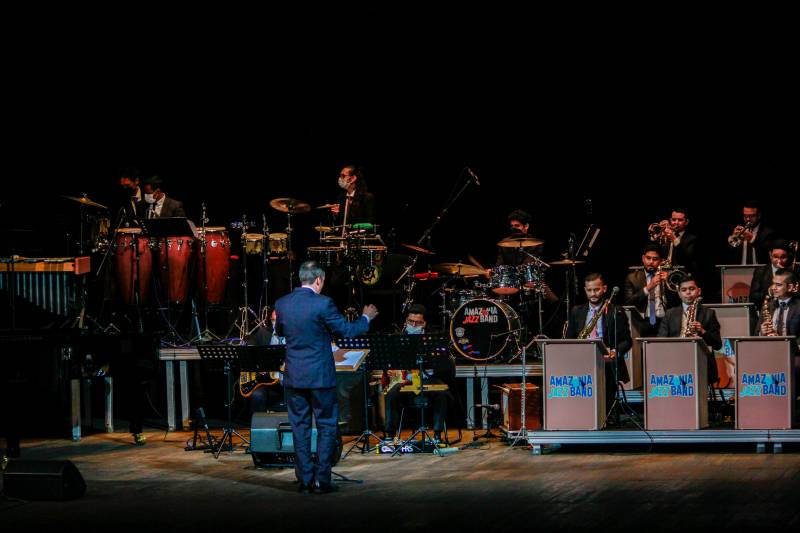 Apresentação inédita da Amazônia Jazz Band (AJB) será às 20h, desta quinta-feira (19), no Theatro da Paz