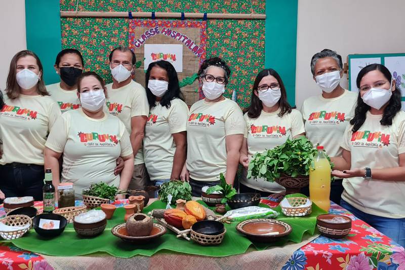 Equipe de professores da Classe Hospitalar do Oncológico Infantil.