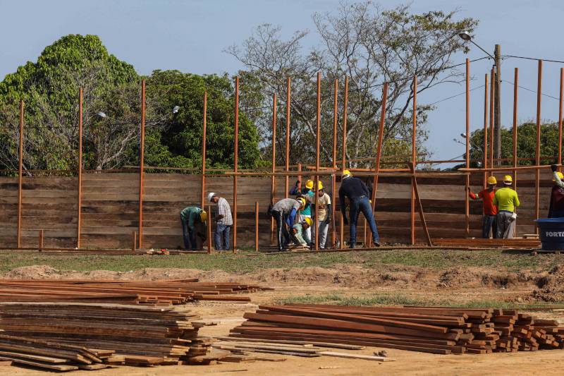 As obras já começaram para atender ao sonho da população de usufruir dos serviços do Hospital Municipal Menino Jesus