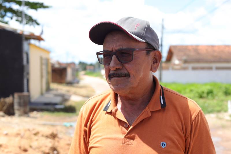 Raimundo Rodrigues - morador Cezario Doce _