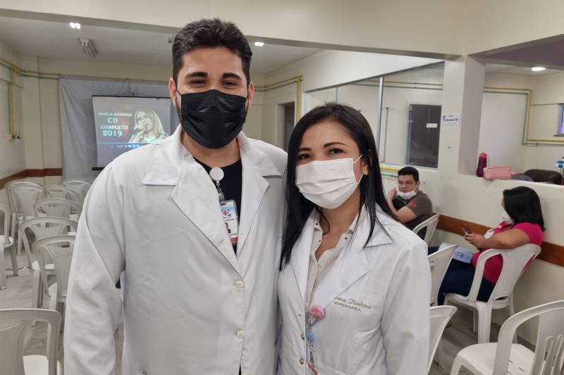 Enfermeiro Armando e Silvana 