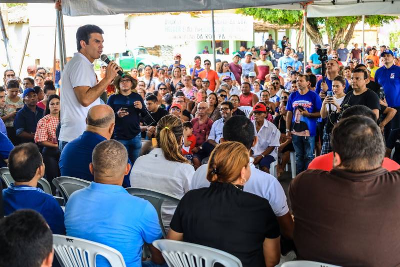 Governador Helder Barbalho entrega da Pa 448 distrito de Mirasselvas em Capanema