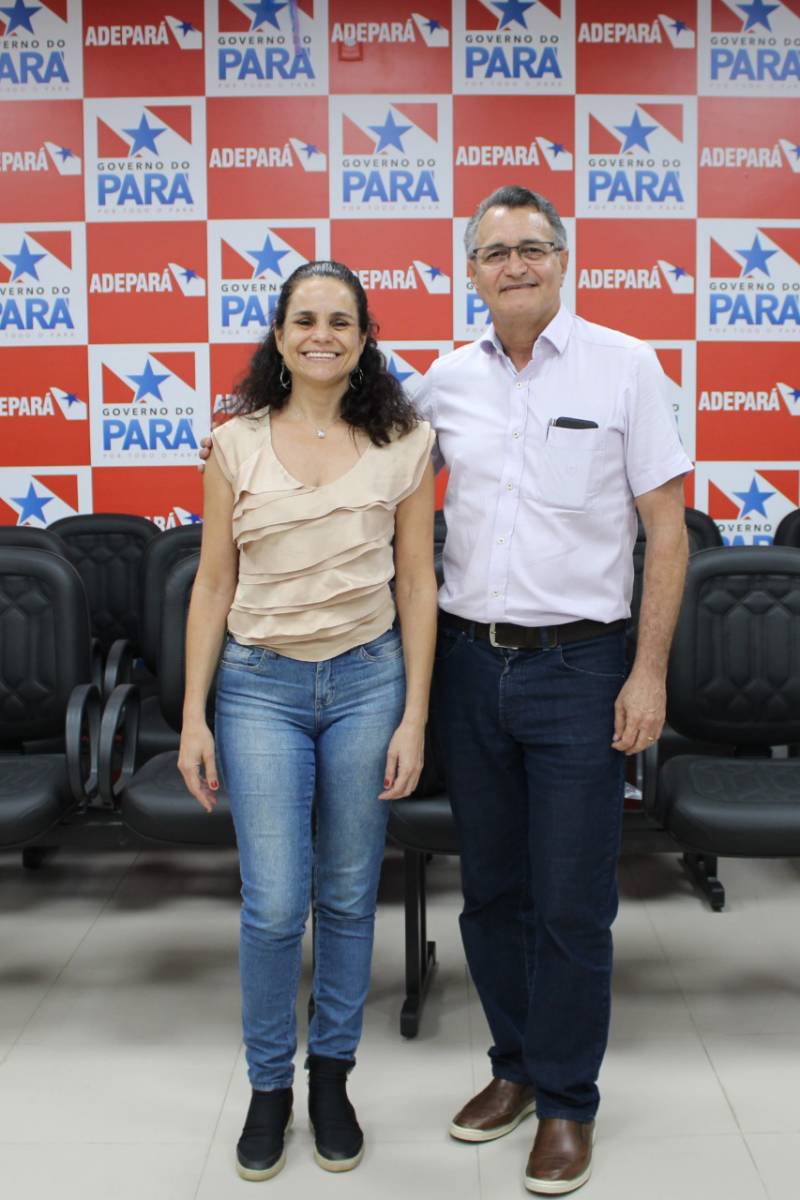 Juliana e Wilson, do MAPA