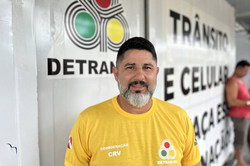 Enrique Barbosa, coordenador de registro de veículos