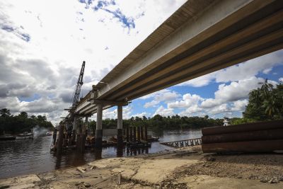 notícia: Ponte sobre o rio Meruú  deve ser entregue no primeiro trimestre deste ano