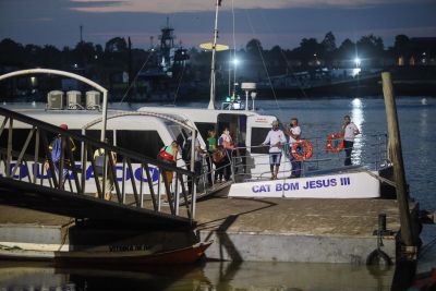 notícia: Governo do Estado anuncia novos horários de travessias entre Outeiro e o centro de Belém