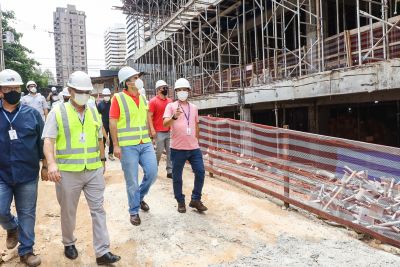 notícia: Governo do Estado avança as obras do primeiro Hospital Público da Mulher, em Belém