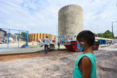 notícia: Com ansiedade e esperança, moradores de Marituba aguardam a entrega da terceira Usina da Paz