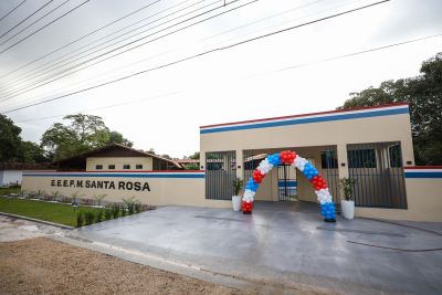 notícia: Governo reconstrói Escola em Vigia e beneficia diretamente 600 alunos