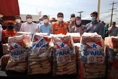 notícia: Mais de 500 famílias de São Geraldo do Araguaia atingidas pelas cheias recebem benefício do programa Recomeçar