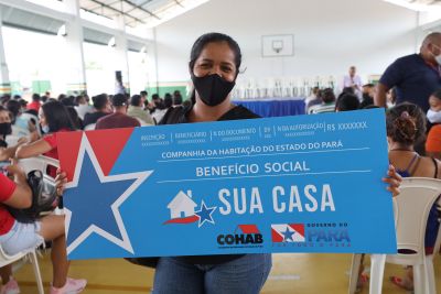 notícia: Recursos do 'Sua Casa' garantem reconstrução de moradias para 212 famílias em Marabá
