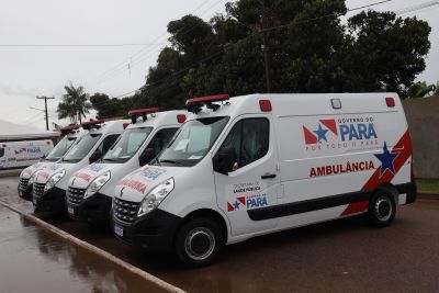 galeria: Entrega de ambulâncias para municípios do Sudeste