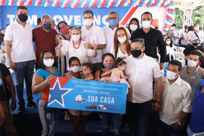 notícia: Quase 600 famílias em vulnerabilidade de Igarapé-Açu são beneficiadas com o 'Sua Casa'