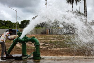 notícia: Cosanpa impulsiona projetos para aprimorar redes de abastecimento e saneamento