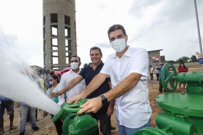 notícia: Sistema de abastecimento de água em Santo Antônio do Tauá beneficia mais de 30 mil pessoas