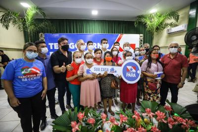 notícia: Governo investe mais de R$ 1 milhão para garantir moradia digna a 137 famílias de Moju