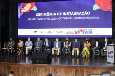notícia: Grupo de Trabalho que irá construir o Plano Estadual de Bioeconomia é instaurado em Belém 