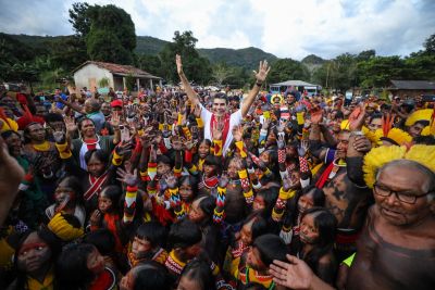 notícia: Na maior aldeia Kayapó do sul do Pará, Estado garante obras essenciais à comunidade indígena 