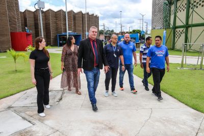 notícia: Comitê Paralímpico Brasileiro conhece a estrutura das Usinas da Paz em Belém e Ananindeua