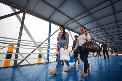 notícia: Terminal Hidroviário de Santarém atende mais de 150 mil passageiros no primeiro ano de funcionamento
