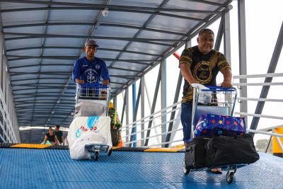 notícia: Terminal Hidroviário de Santarém já iniciou suas operações nesta quinta-feira