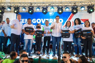 notícia: Em Curralinho, Governo do Estado certifica alunos do Qualifica Pará