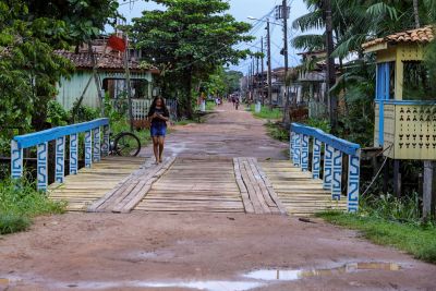 galeria: Ruas que Vao ser Beneficiadas Com Pavimentação asfáltica cidade de Ponta de Pedras - Marajo