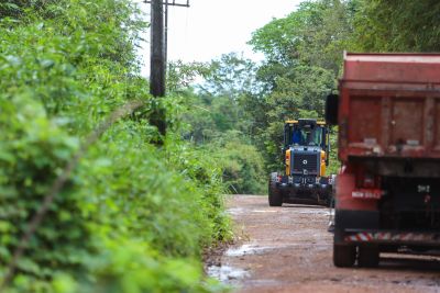 notícia: Governo do Estado inicia obra de construção e pavimentação da estratégica PA-242