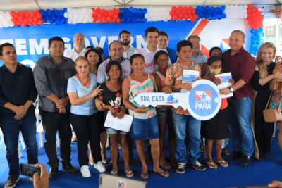 notícia: Estado investe mais de 1 milhão para melhorar casas de 125 famílias em Augusto Corrêa