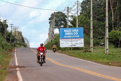 notícia: Obras na PA-424 estão em fase final de execução, em Igarapé-Açu