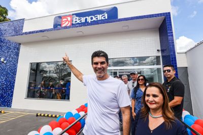 notícia: Primeira agência do Banpará é entregue em Mãe do Rio, no nordeste do estado, nesta sexta (17)