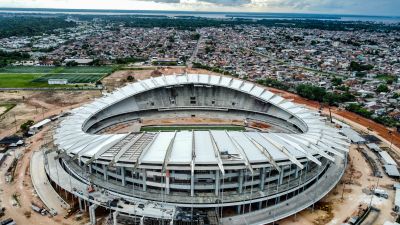 galeria: OBRAS NO MANGUEIRÃO - AEREAS - DRONE