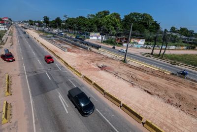 notícia: Avanço das obras do BRT Metropolitano altera retorno de procissão; confira