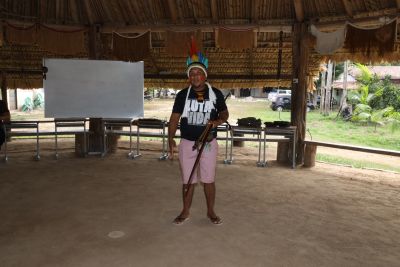 galeria: Aulão na Tribo Tembé - Seduc -Sao Pedro